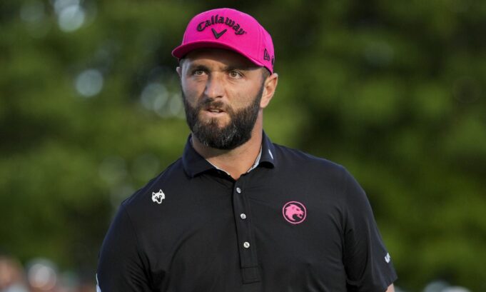 Jon Rahm Reacts to DeChambeau's Play at LIV Golf Team Championship