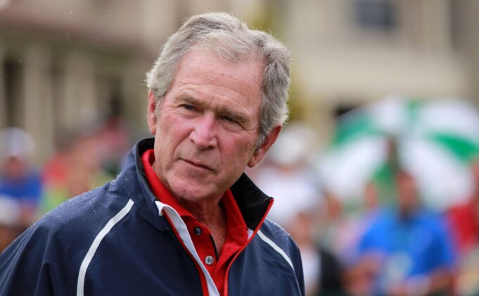 Former U.S. President With Team USA at Cypress Point