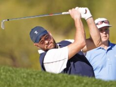 Travis Kelce Ignites Crowd With Brilliant Tee Shot Travis Kelce Ignites Crowd With Brilliant Tee Shot