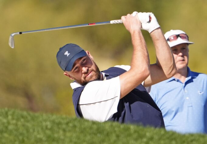 Travis Kelce Ignites Crowd With Brilliant Tee Shot