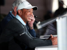 Beaming Tiger Woods In surprise Appearance After Rehab Spell Beaming Tiger Woods In surprise Appearance After Rehab Spell